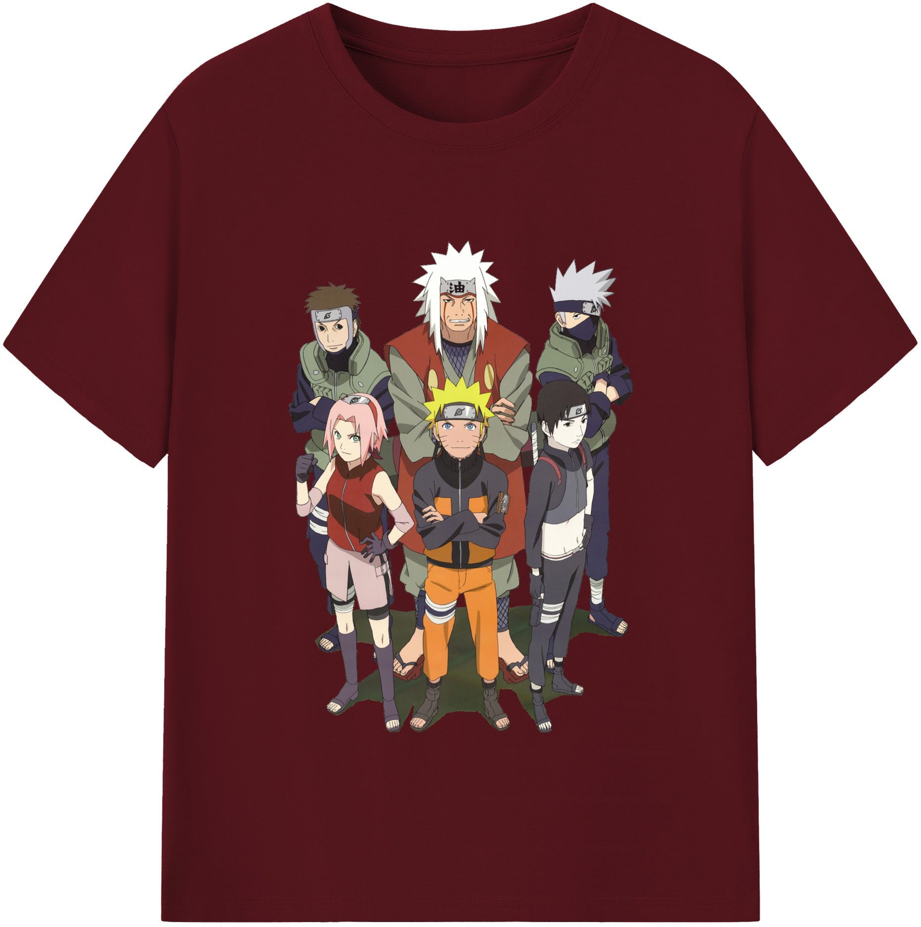 （画像用） NARUTO -ナルト- うずまき ナルト Uzumaki Naruto 綿100％半袖Tシャツ（フロントプリント）